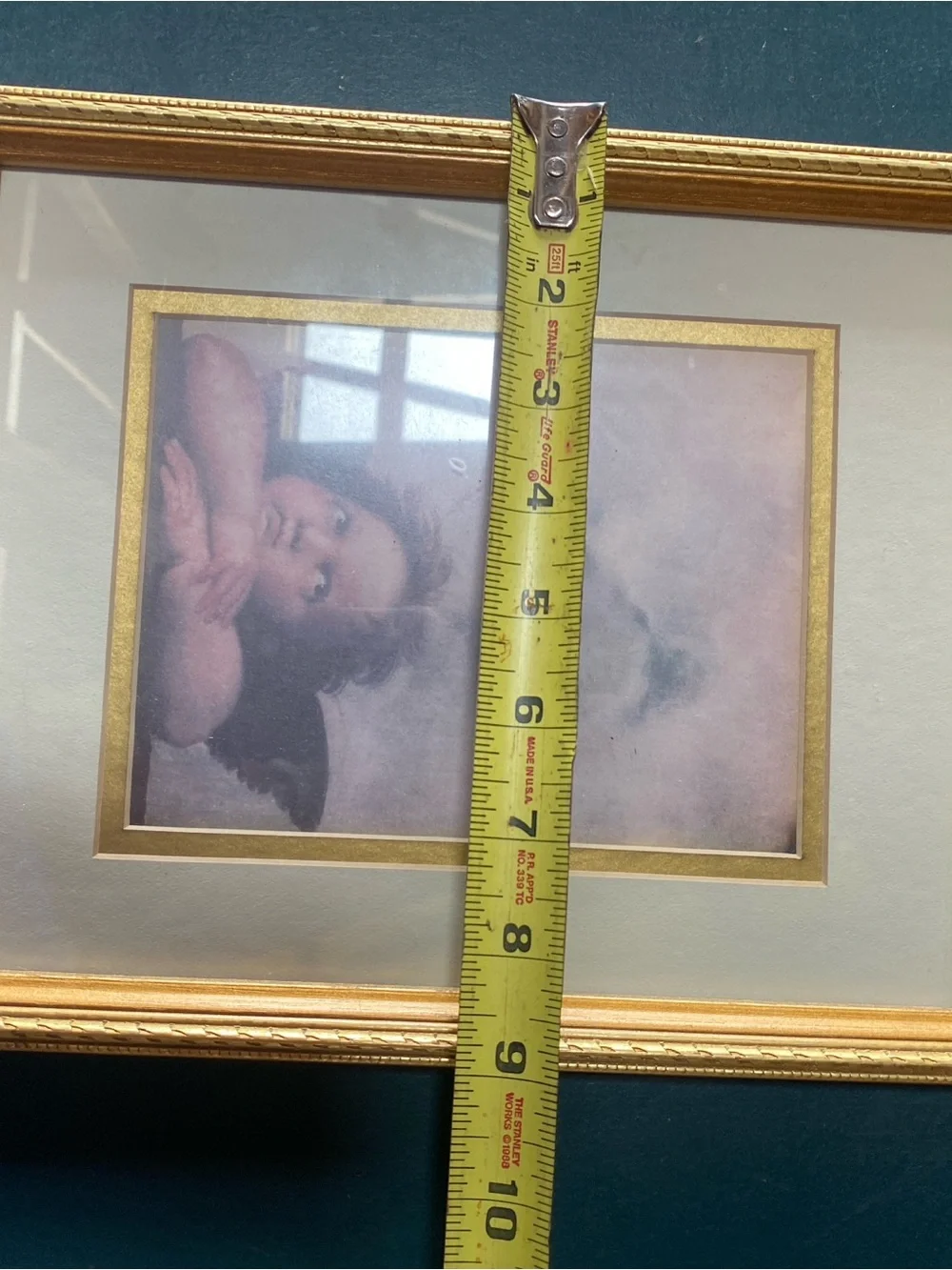 Set of 3 Framed Cherub Angel Prints